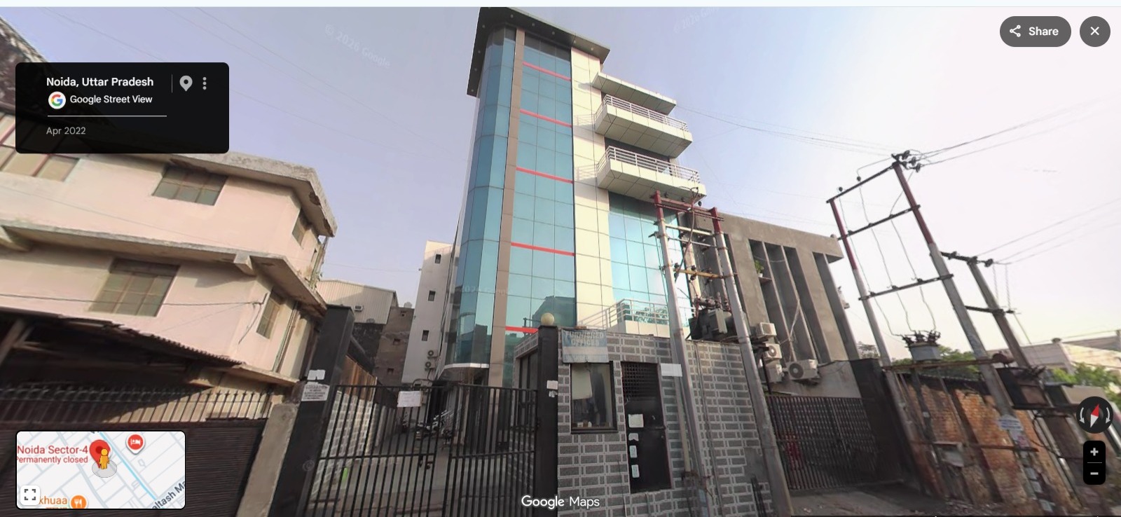 Office Location — A-84, Block A, Sector 4, Noida